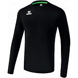 LIGA Trikot Erima Herren Langarm (3141821), schwarz, XL