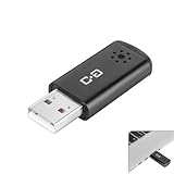 USB-Mikrofon für Laptop und Desktop-Computer, hohe Empfindlichkeit für klare Anrufe,...