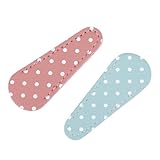 JOINPAYA Scheren Schutzhülle für Stoffscheren 2 Stück aus Leder mit Retro Punkten Sicherer Schutz...