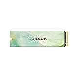 Ediloca EN680E 256 GB Interne SSD PCIe Gen3, NVMe M.2 2280, SLC-Cache, 3000 MB/s Lesen, 1000 MB/s...