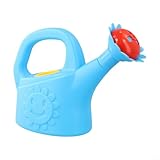 Volakebeing Kunststoff-Gießkanne für Kinder mit abnehmbarem, drehbarem Blumenauslauf für Garten...