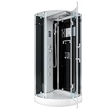 AcquaVapore D37-23R2 Dampfdusche Duschtempel Duschkabine 100x100