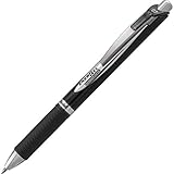 Pentel EnerGel Document BLP77-AX Gel-Tintenroller, schwarz, 0,7 mm Strichstärke, Druckmechanik,...