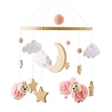 Babybett-Mobile für Jungen und Mädchen, Boho-Kinderzimmer-Mobile, Bett-Mobile,...