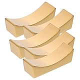 Cabilock 5 Stücke Metall Essstäbchen Rest Ablagen Küchenutensilablage Golden Stäbchen Halter...