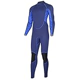 SYUULCOI SLINX Herren Einteiliger Tauchanzug Langarm Schnorcheln Surfen Neoprenanzug Schnell...