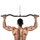 Lyndwin Latzugstange Bizeps Stange Klimmzugstangen Zugstange Muskelzugstange für Zuhause...