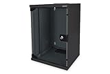 DIGITUS Netzwerk-Schrank 10-Zoll - 9HE - Wandmontage - HxBxT 464x312x300mm - Traglast 30kg -...
