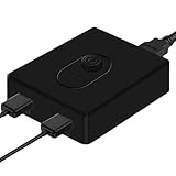 USB-Drucker-Umschalter – 2-Wege-USB-Hub, 2-in-1 Out/1 Eingang, 2 Ausgänge, Drucker-Umschalter...