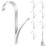 GYHWOFUL 8 Stück Heizkörper Handtuchhalter Haken - Aluminium, Wasserdicht und Langlebig,...