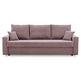 Couch Aikido I 223x90 - mit schlaffunktion - Farben zur Auswahl - modernen Couch - mit Bettkasten -...