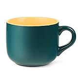 MACHUMA 650 ml große Keramik-Kaffeetasse, große Teetasse für Büro und Zuhause, spülmaschinen-...