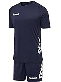 HUMMEL Uni_Kids hmlPROMO Set Track Suit, Marine, 128