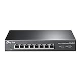 TP-Link TL-SG108-M2 8× 2.5-Gigabit Ports Ethernet LAN Switch(Plug-and-Play,Metallgehäuse, QoS,...
