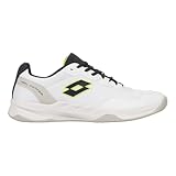 Lotto Herren Mirage 600 Iii IDC Tennisschuhe Teppichschuh Weiß-Blau EU 45 Neu