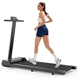 Laufband für Zuhause – Kompaktes Walking Pad mit 1-8 km/h, Klappbar, LED-Display, App-kompatibel,...