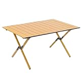 Tragbarer faltbarer Eierrolltisch für 4–8 Personen, kompakter Camping-Picknick-Grilltisch mit...