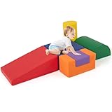 DREAMADE Riesenbausteine 6 TLG., Schaumstoff Bausteinset, Weiche Schaumstoffbausteine für Kinder...