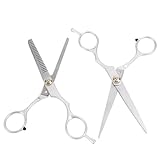 EPIGEIST 2 Teiliges Scherenset Für Herren Pflegeset Friseurschere Salonschere Haarschneideschere...