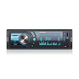 Caliber Autoradio Bluetooth 1DIN, DAB+/FM Tuner, 4x75W, USB/Micro SD, 2.1A Ladefunktion, Aux-in,...