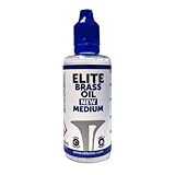 Elite Brass Oil New Medium 60 ml – Öl für Blasinstrumente – Trompete, Posaune, Flügelhorn,...