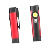 Gadpiparty Usb Wiederaufladbare Taschenlampe Mit Lichtmodi Starke Für Währungsprüfung Und...