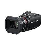 Panasonic HC-X1200E 4K 60p Palm-Style Camcorder with 25mm Wide-Angle Lens, 24x Optical Zoom, 5-Axis...