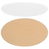 Yardenfun 2 Stück Runder LED Lampenschirm Diffusor 10cm Hitzebeständige Feuerfeste Ersatzscheibe...