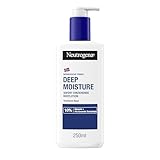 Neutrogena Norwegische Formel Deep Moisture Bodylotion (250 ml), sofort einziehende Körperlotion...