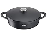 TEFAL E21872 TRATTORIA Servierpfanne 28cm | Aluguss | Gussdeckel | Antihaft-Beschichtung | gute...