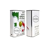 Miceli - Natives Olivenöl Extra 100% ITALIENISCH Kaltgepresst | 1 Liter – Sortenrein Biancolilla...