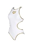 arena One Big Logo Badeanzug für Damen, Schnelltrocknende, Sportliche Bademode aus arena MaxLife...