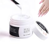 Aufbaugel für Gelnägel, 15ml UV Gel nägel zur Nagelverlängerung und Modellage, Nail Art builder...