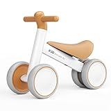 XJD Kinder Laufrad ab 1 Jahr, Kinderspielzeug für 10-24 Monate Baby, Lauflernrad Balance Bike mit 4...