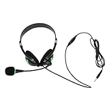 SENECESLI Headset mit Mikrofon, 3,5-mm-kabelgebundene Computer-Headsets mit Mikrofon,...