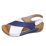 Generisch plateau sandalen damen Sandalen Damen Elegant Orthopädische Slide Bequeme Breite Füße...