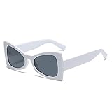 Retro Cat Eye Outdoor Herren- und Damen-Sonnenbrille, Sport, Fahren, UV400, Pendler-Sonnenbrille,...