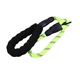 VANZACK Reflektierende Hundeleine aus Strapazierfähigem Nylon Kurze Trainingsleine für Kleine und...