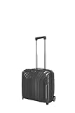 Travelite Handgepäckkoffer mit 2 Rollen, Hartschale, nachhaltig, ELVAA, Businesstrolley mit...