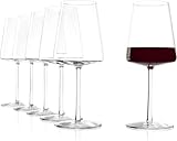 Stölzle Lausitz Rotweingläser Power 6er-Set 520ml – Hochwertige Weingläser für kräftige...