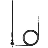 QWORK® Marine Radio Antenne, 16 Zoll Gummi Antenne Auto, Wasserdicht und Korrosionsbeständig...