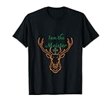 Iam the Meister Jaegermeister Dad Mom Deer Fun Ski Snowboard T-Shirt