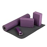 Bodhi Yoga-Set Flow | Set bestehend aus: 1 Yogamatte aus TPE, 2 Yoga-Bricks aus Eva (Moosgummi) und...