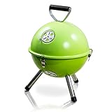 ACTIVA Kugelgrill Mallorca | Premium Camping Grill mit einstellbarer Luftzufuhr, hochwertigem...