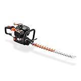 Fuxtec Benzin-Heckenschere FX-MH123ECO, Heckenschneider mit langlebigen Profi-Klingen aus...