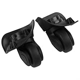 Gdfnmogo Ersatzräder für Gepäckkoffer, 95 mm, hochfester Kunststoff, drehbare Trolley-Räder für...