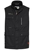 camel active Herren Outdoor-Weste mit Stehkragen Dunkelblau, menswear-56