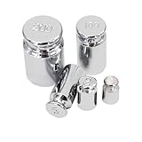 Kalibrierungsgewicht Set, 5 Stück Kalibrierung Gramm Set, Satz Messgewichte, Set mit Kleinen...