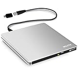 NOLYTH Externes Blu Ray Laufwerk: USB-C UHD 4K Bluray Laufwerk Extern Tragbar 3D BDXL Bluray Brenner...