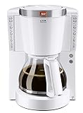 Melitta 1011-04 Look Selection Kaffeefiltermaschine -Aromaselector -Glaskanne weiß